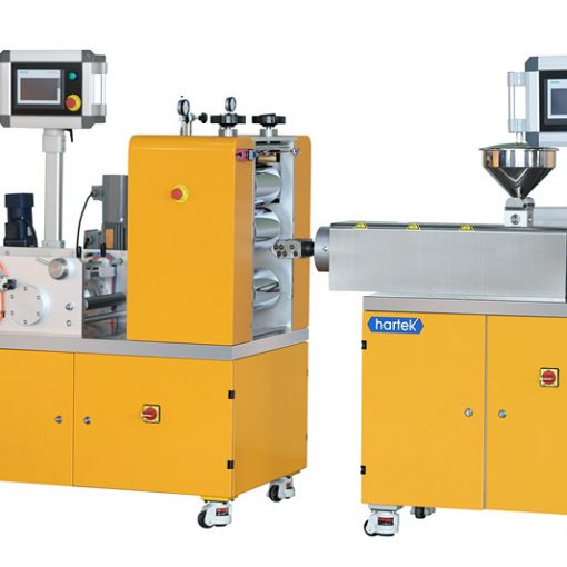 Lab sheet extrusion line